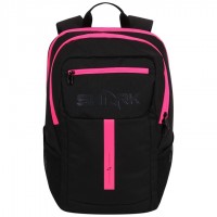 MOCHILA SHARK BEACH TENNIS PRO - PRETO/PINK